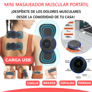 Mini Masajeador Muscular Portátil